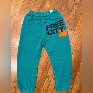 Free City Green Joggers Size XS